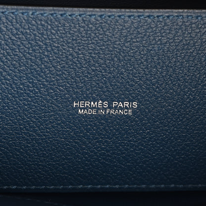 Hermes Evercolor Kelly Danse II Belt Bag Deep Bleu 6 of 11