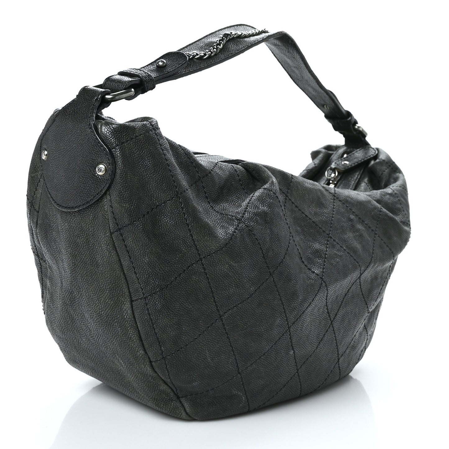 Caviar Outdoor Ligne Large Hobo Black