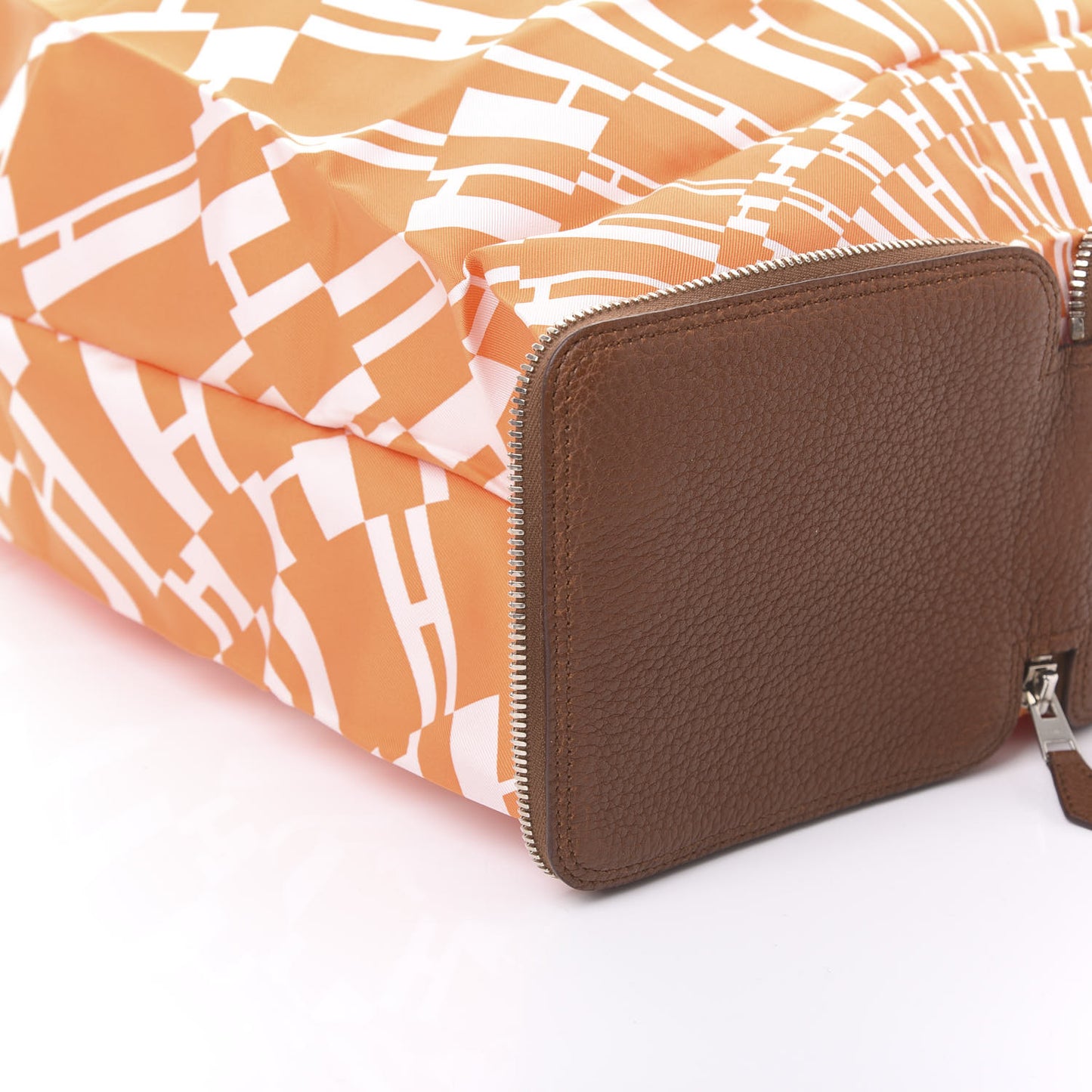 Buffle Silky Pop Shopper Tote Orange