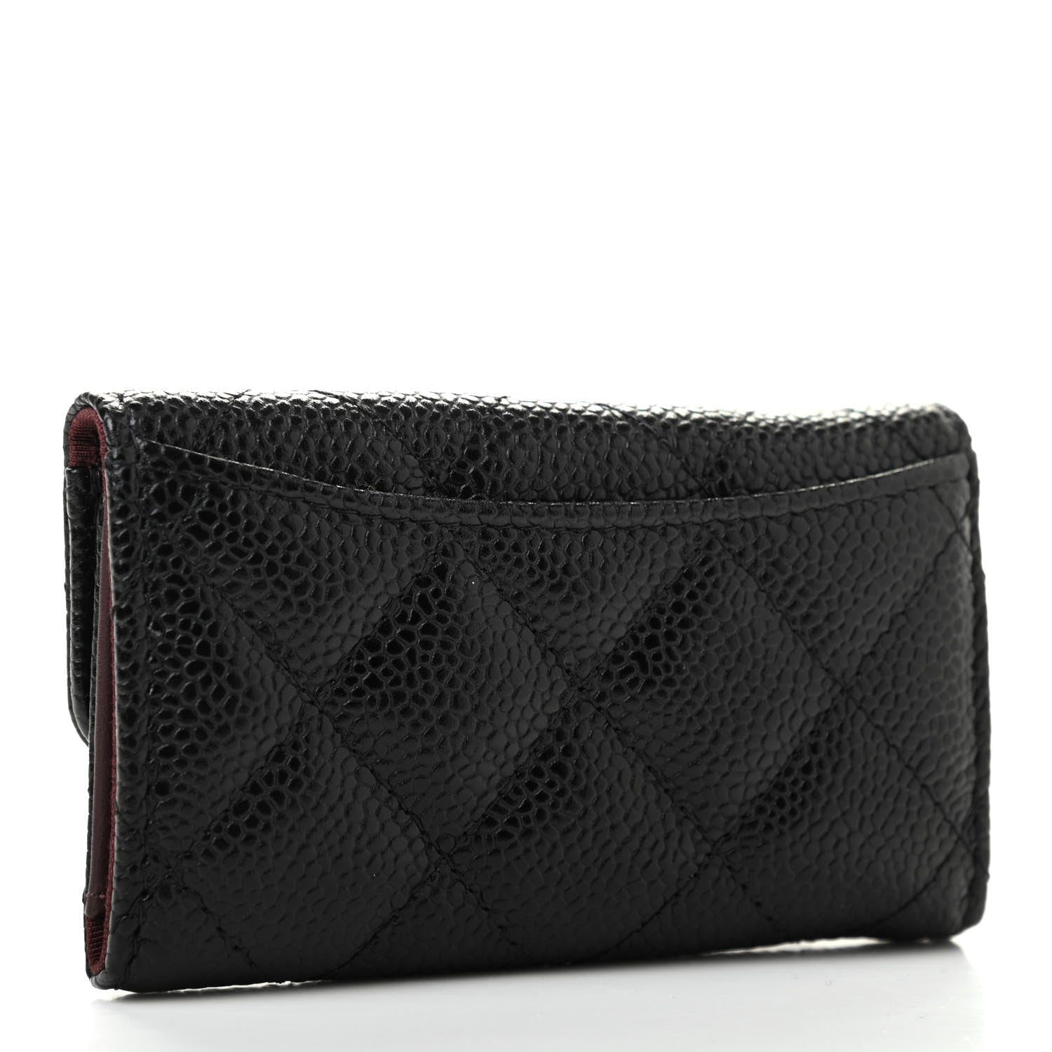 Chanel Caviar Quilted 6 Key Holder Black 3 of 9