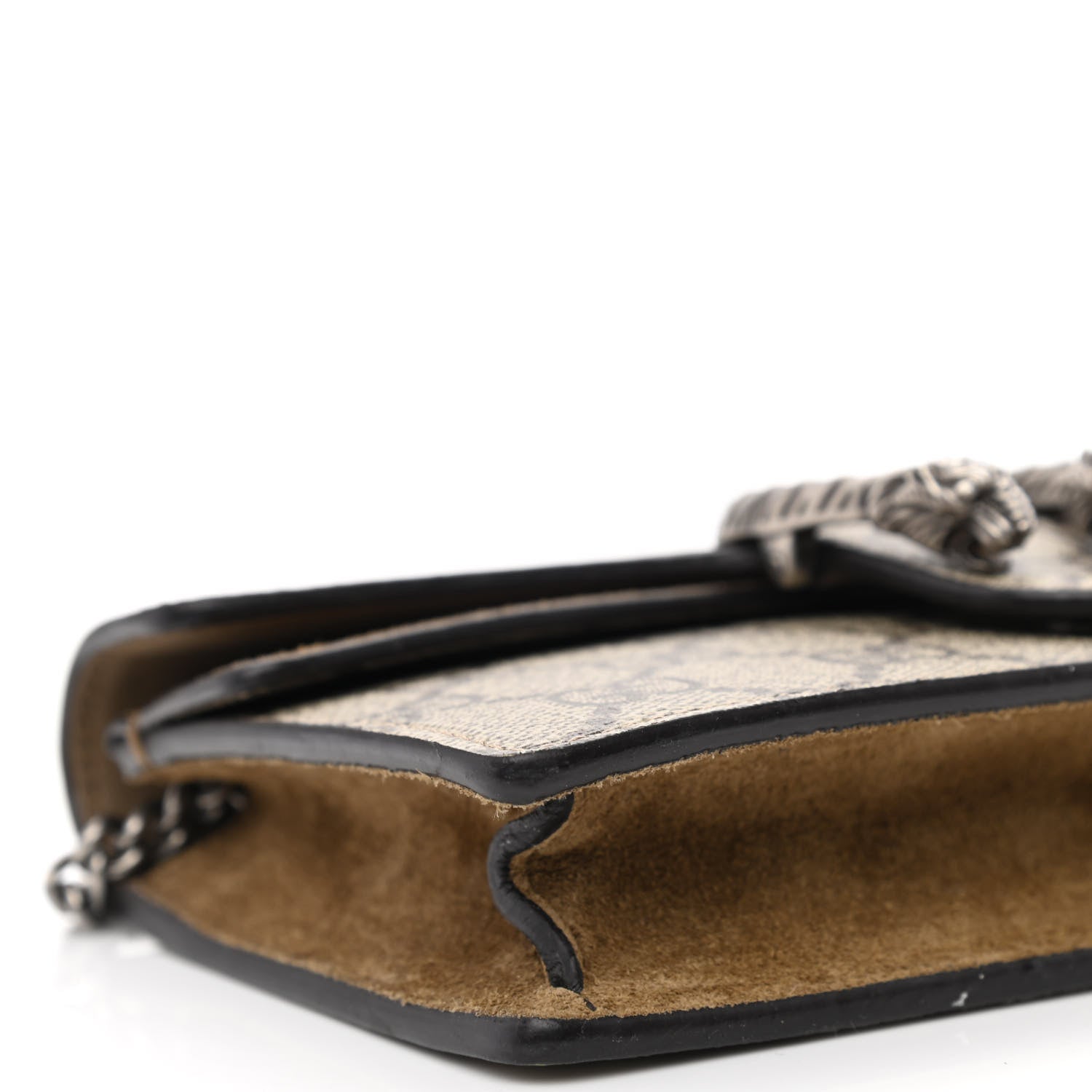 Gucci GG Supreme Monogram Super Mini Dionysus Shoulder Bag Taupe 8 of 9