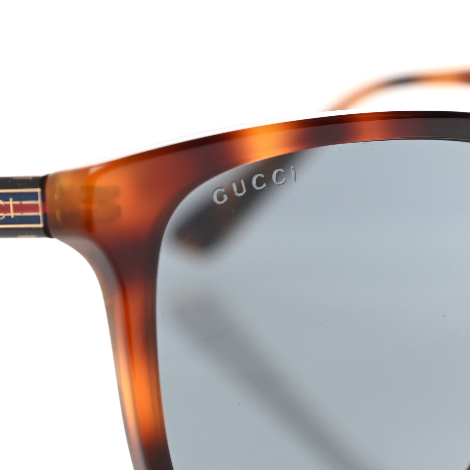 Gucci Acetate Frame Sunglasses GG0381S Tortoise 7 of 7