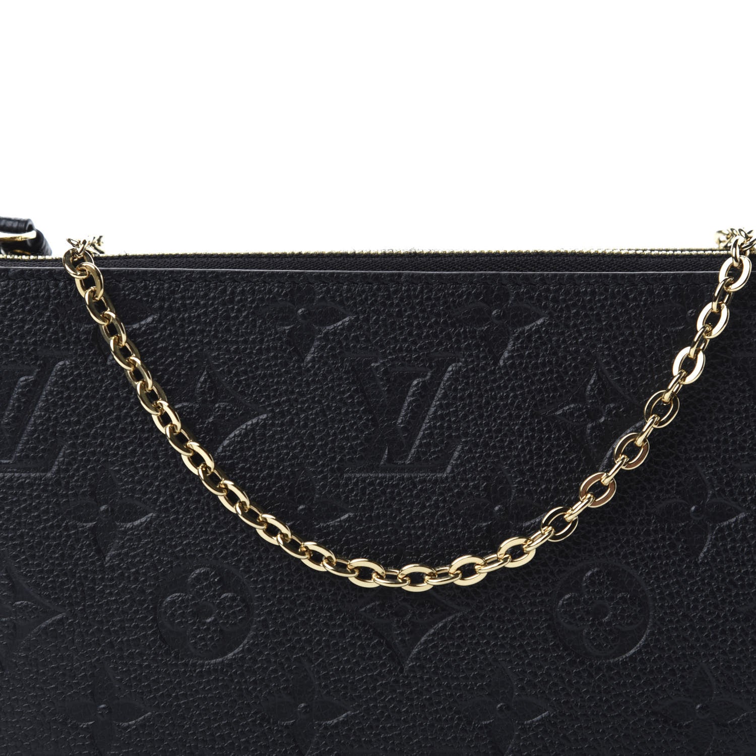 Louis Vuitton Empreinte Double Zip Pochette Black 12 of 12