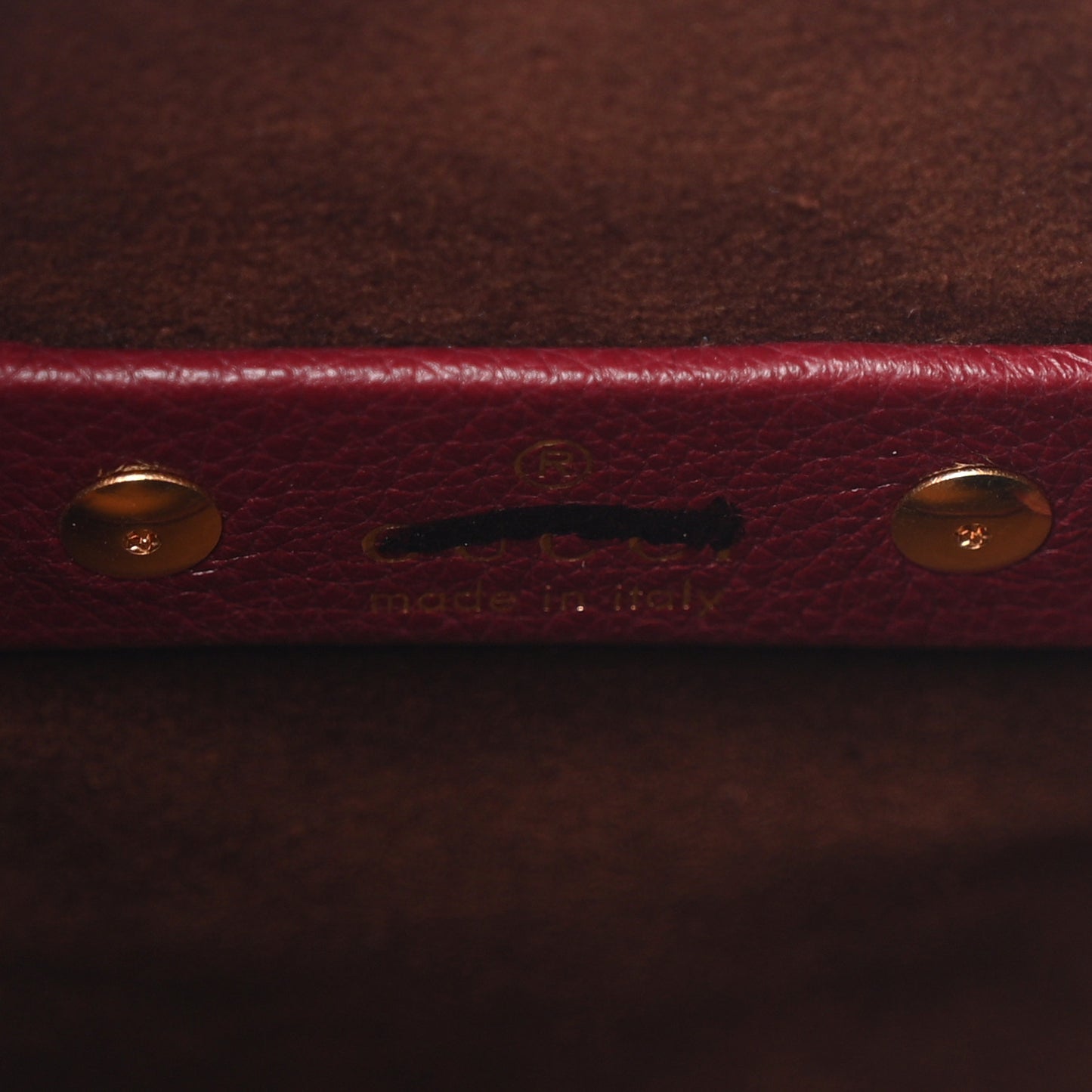 Grained Calfskin Softbit Medium Shoulder Bag Rosso Ancora