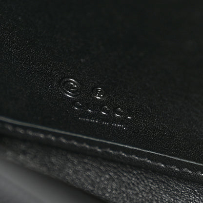Gucci Guccissima Signature Zip Around Organizer Wallet Black 6 of 8
