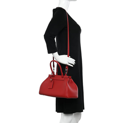Moynat Taurillon Gex Pauline Tote Red 2 of 10