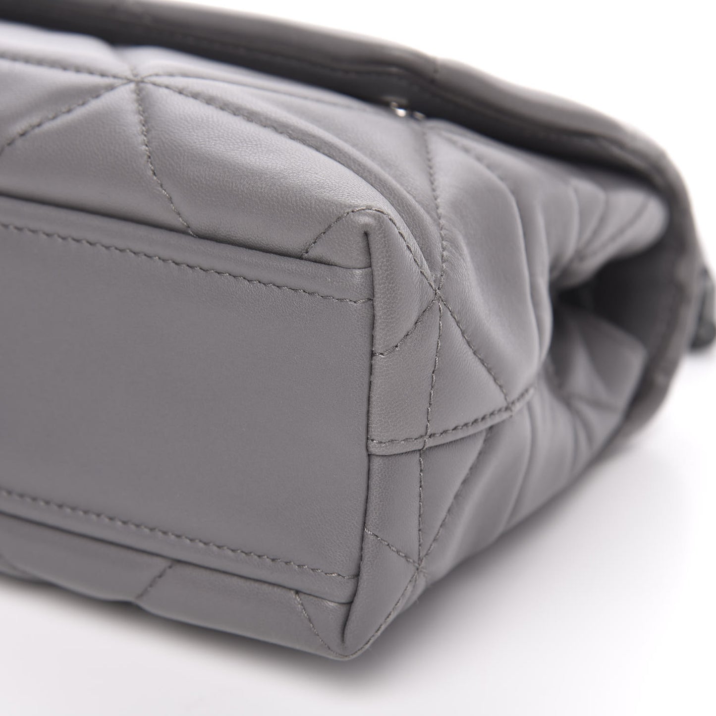Nappa Triangle Stitched Small Spectrum Bag Marmo