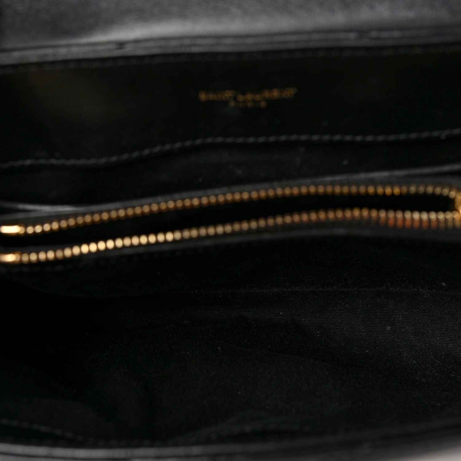 Saint Laurent Calfskin Y Quilted Monogram Small Loulou Chain Satchel Black 5 of 8