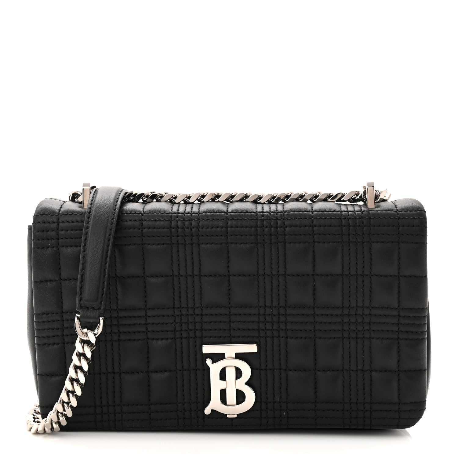 Burberry Lambskin Quilted Small Lola Bag Black 1 of 11