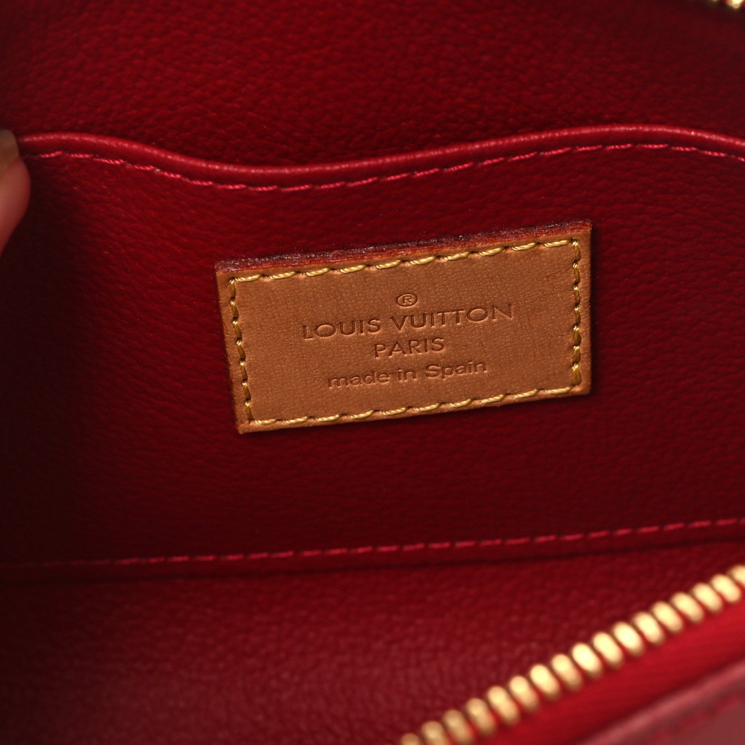 Louis Vuitton Vernis Cosmetic Pouch Cherry 6 of 10