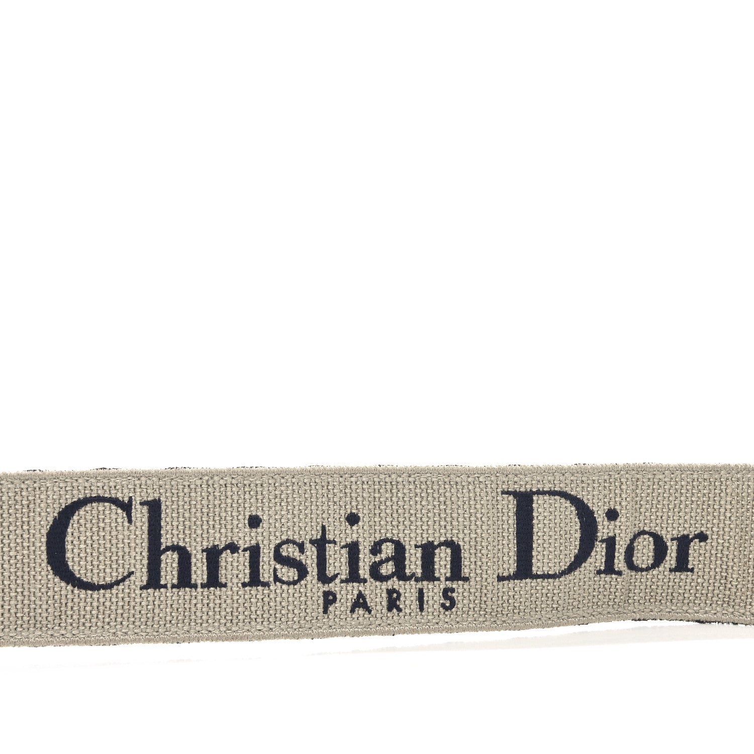 Christian Dior Oblique Shoulder Strap Blue 3 of 4