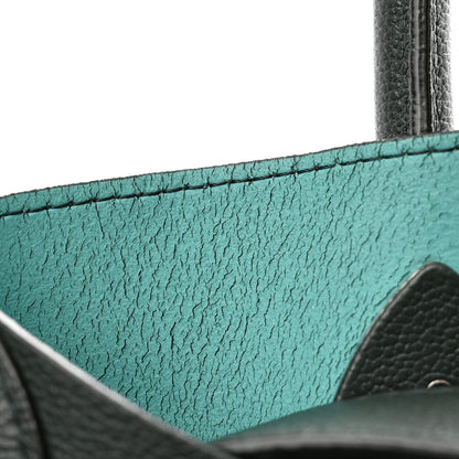 Christian Dior Supple Grained Calfskin Large Open Bar Tote Green 12 of 12