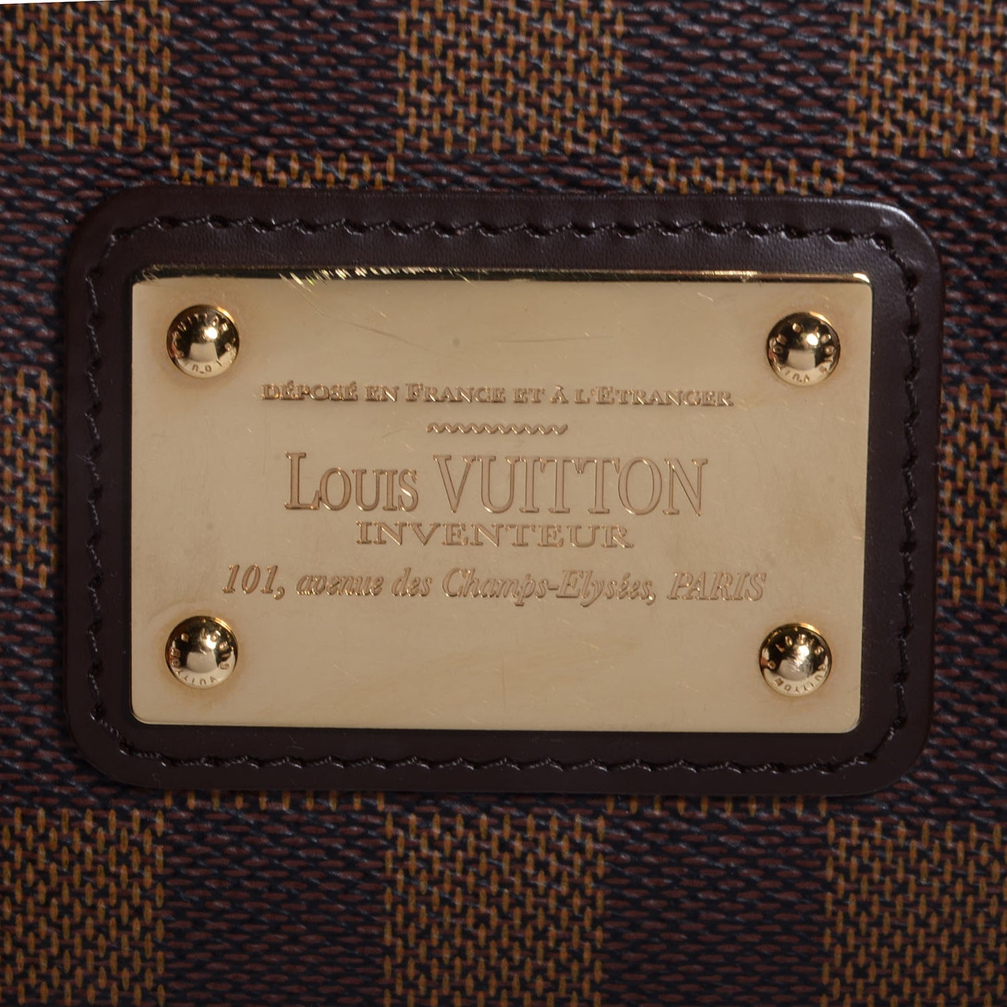 Damier Ebene Sophie Clutch