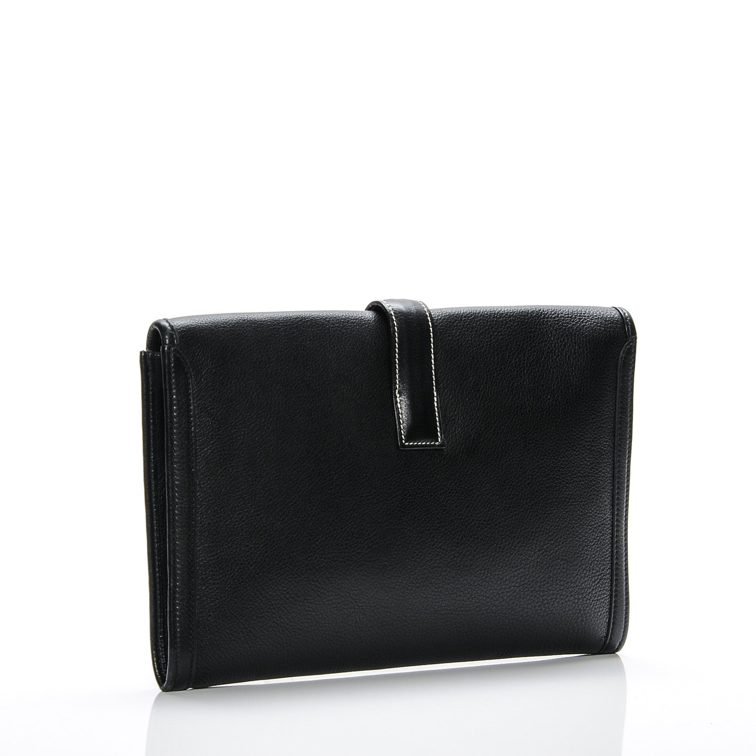 Hermes Evergrain Jige PM Clutch Black 3 of 7
