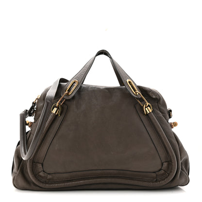 Chloe Calfskin Large Paraty Chocolate 1 of 10