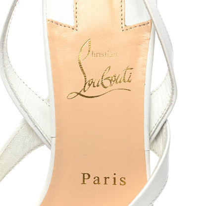 Christian Louboutin Kid Taralita 55 Thong Sandals 36.5 White 7 of 9