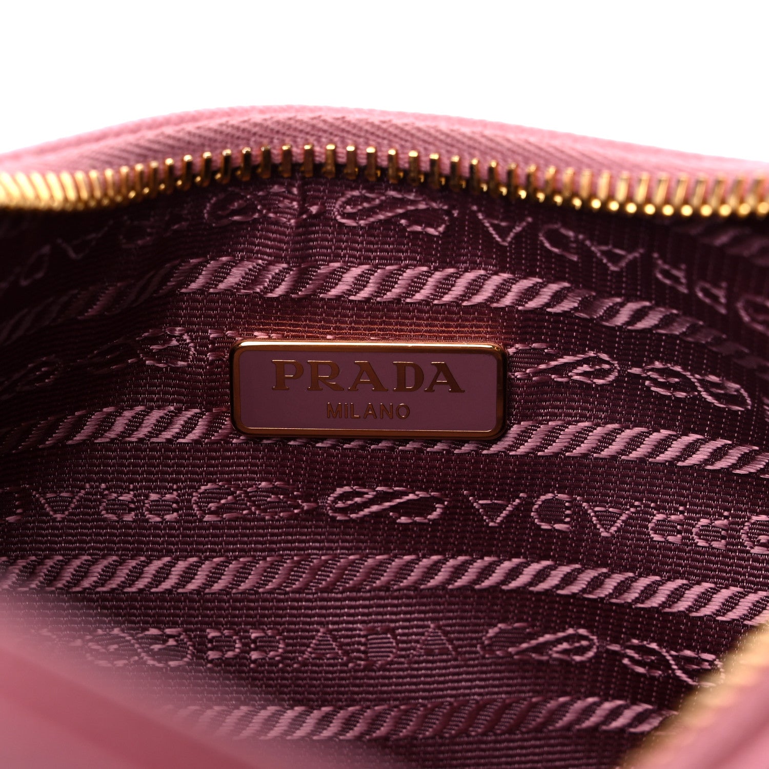Prada Saffiano Lux Mini Re-Edition Shoulder Bag Petalo 5 of 9