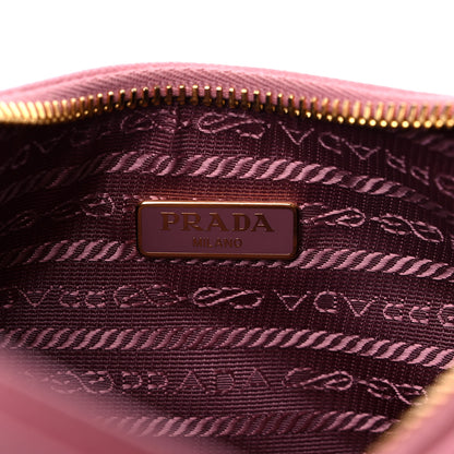 Prada Saffiano Lux Mini Re-Edition Shoulder Bag Petalo 5 of 9
