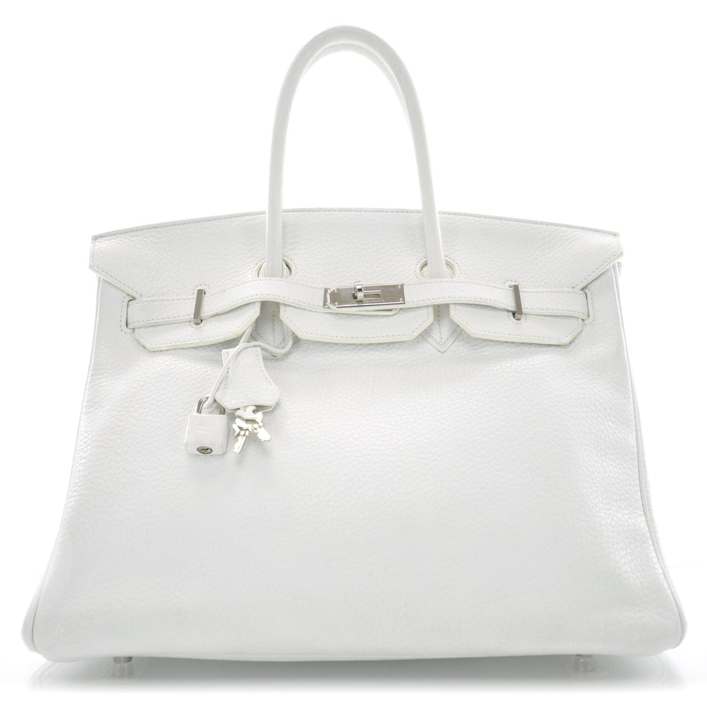 Taurillon Clemence Birkin 35 White