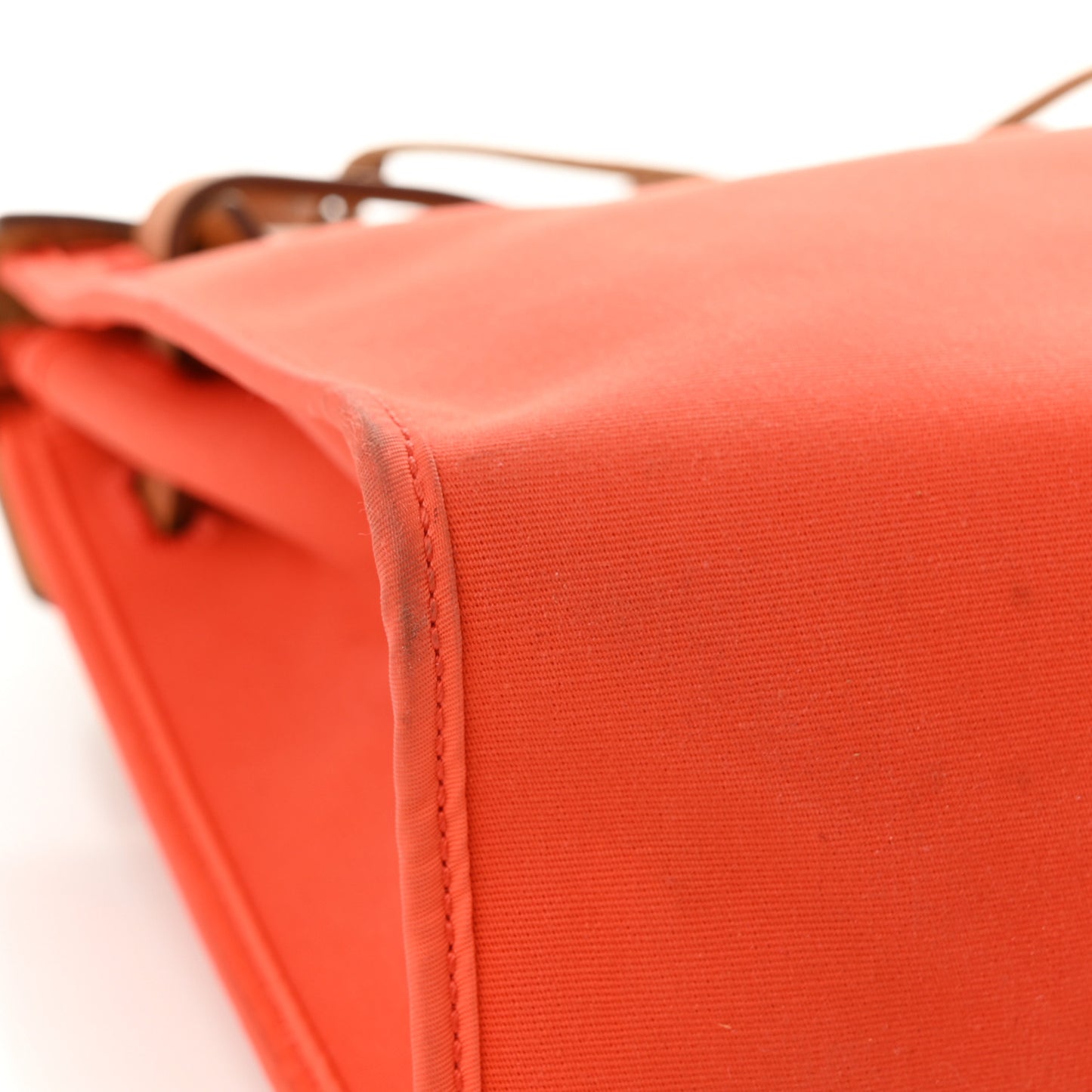 Vache Hunter Toile Herbag Zip 31 PM Capucine Fauve