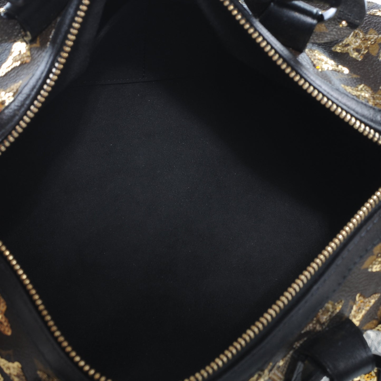 Monogram Sequins Eclipse Speedy 28 Gold