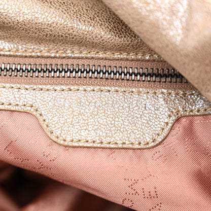Stella McCartney Shaggy Deer Falabella Fold Over Tote Taupe 7 of 10