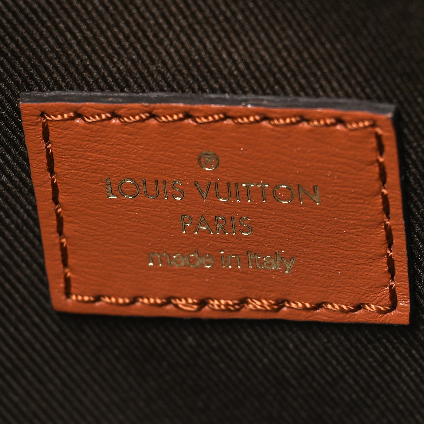 Reverse Monogram Loop Hobo