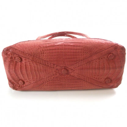 Nancy Gonzalez Crocodile Tote Red 4 of 10