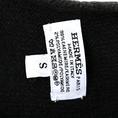 Hermes Cashmere Medor Studded Darling Beret S Black 8 of 9
