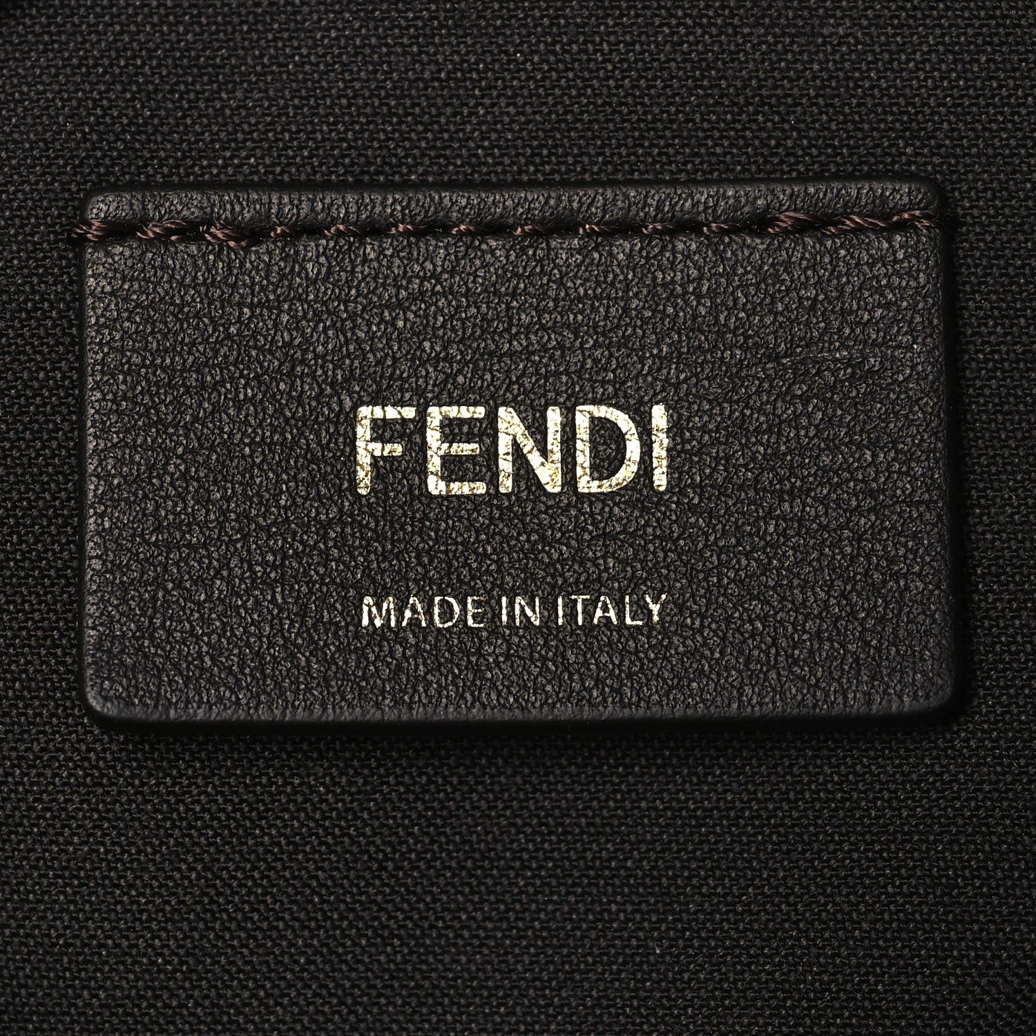 Fendi Fabric Jacquard Vitello Grace FF 1974 Small Fendigraphy Hobo Bag Tobacco Moro Ebano 6 of 12