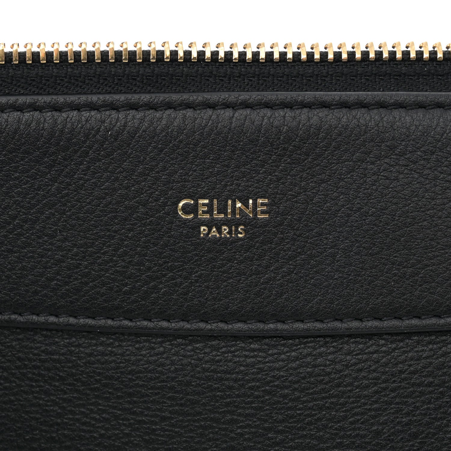Celine Supple Calfskin Large Romy Shoulder Bag Black 6 of 13
