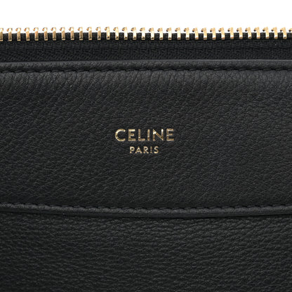 Celine Supple Calfskin Large Romy Shoulder Bag Black 6 of 13