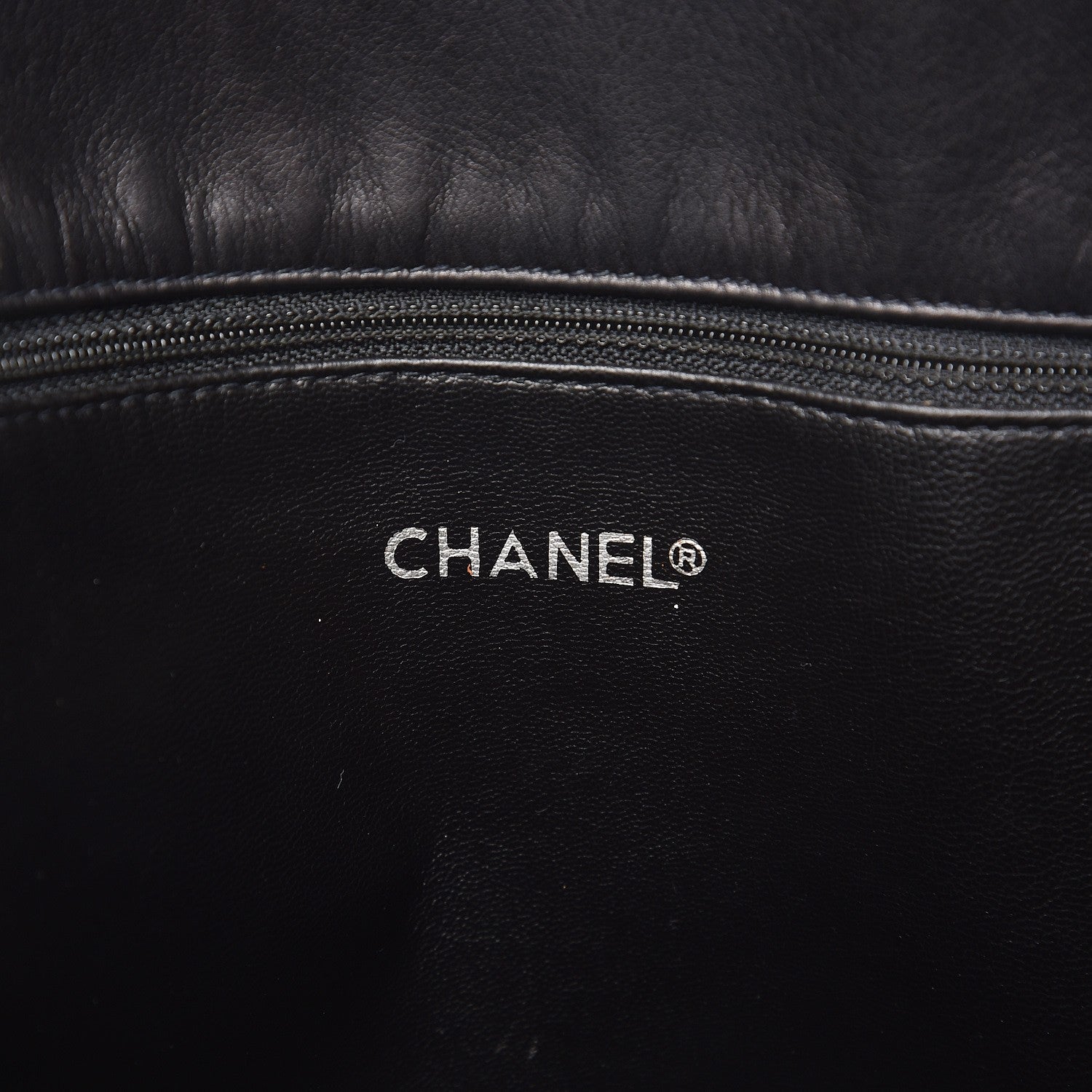 Chanel Lambskin Quilted Large Shoulder Bag Black 6 of 13