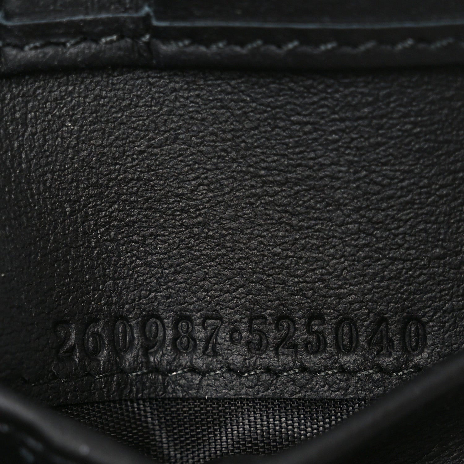 Gucci Microguccissima Bi-Fold Wallet Black 7 of 7