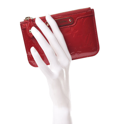 Louis Vuitton Vernis Key Pouch Pomme D'Amour 2 of 7