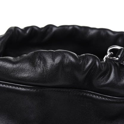 Saint Laurent Lambskin Small Teddy Bucket Bag Black 17 of 18