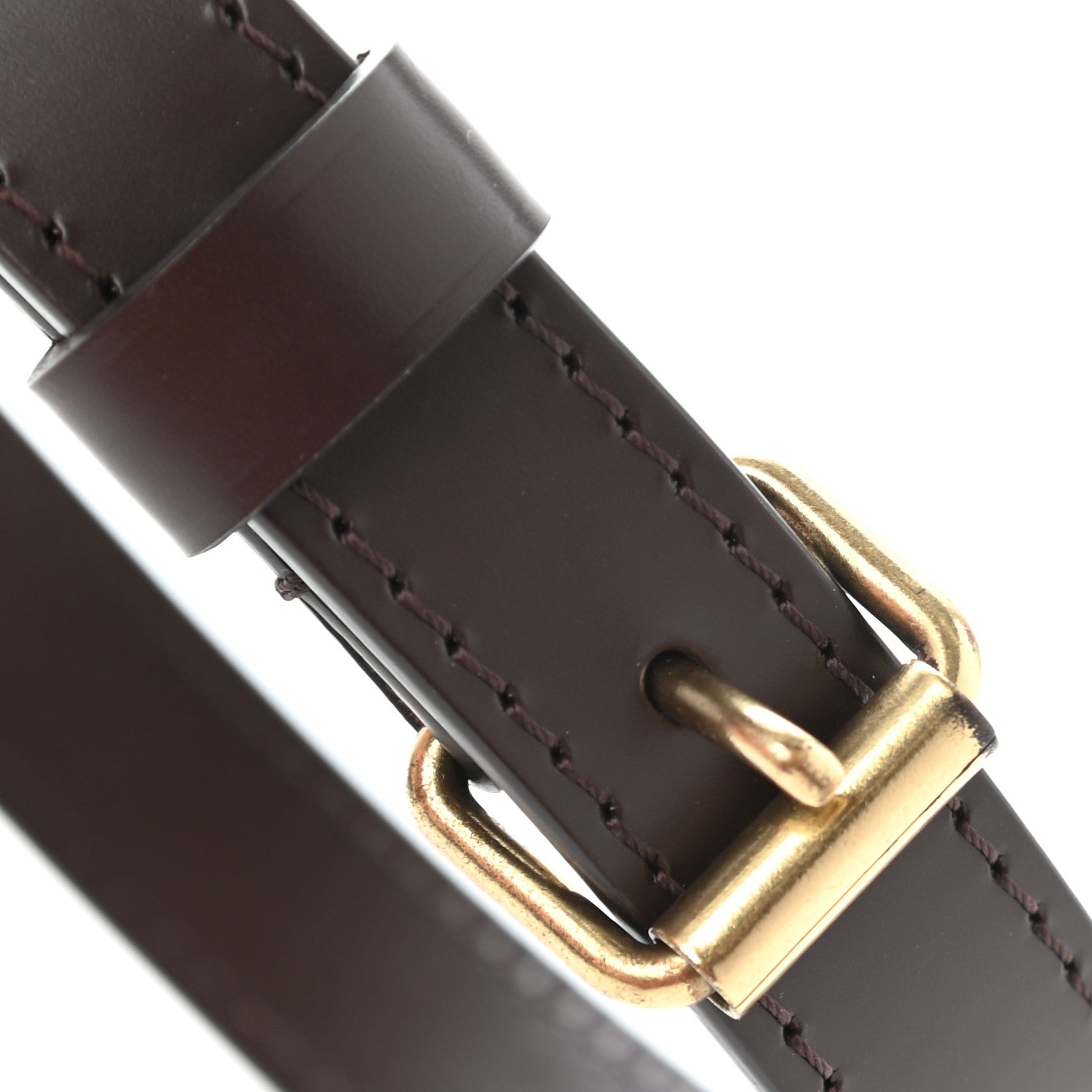 Louis Vuitton Calfskin Adjustable Speedy Bandouliere Shoulder Strap Brown 4 of 6