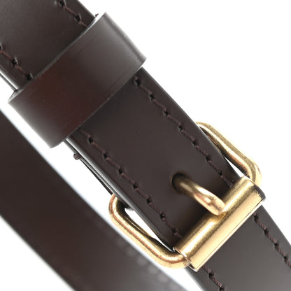 Louis Vuitton Calfskin Adjustable Speedy Bandouliere Shoulder Strap Brown 4 of 6