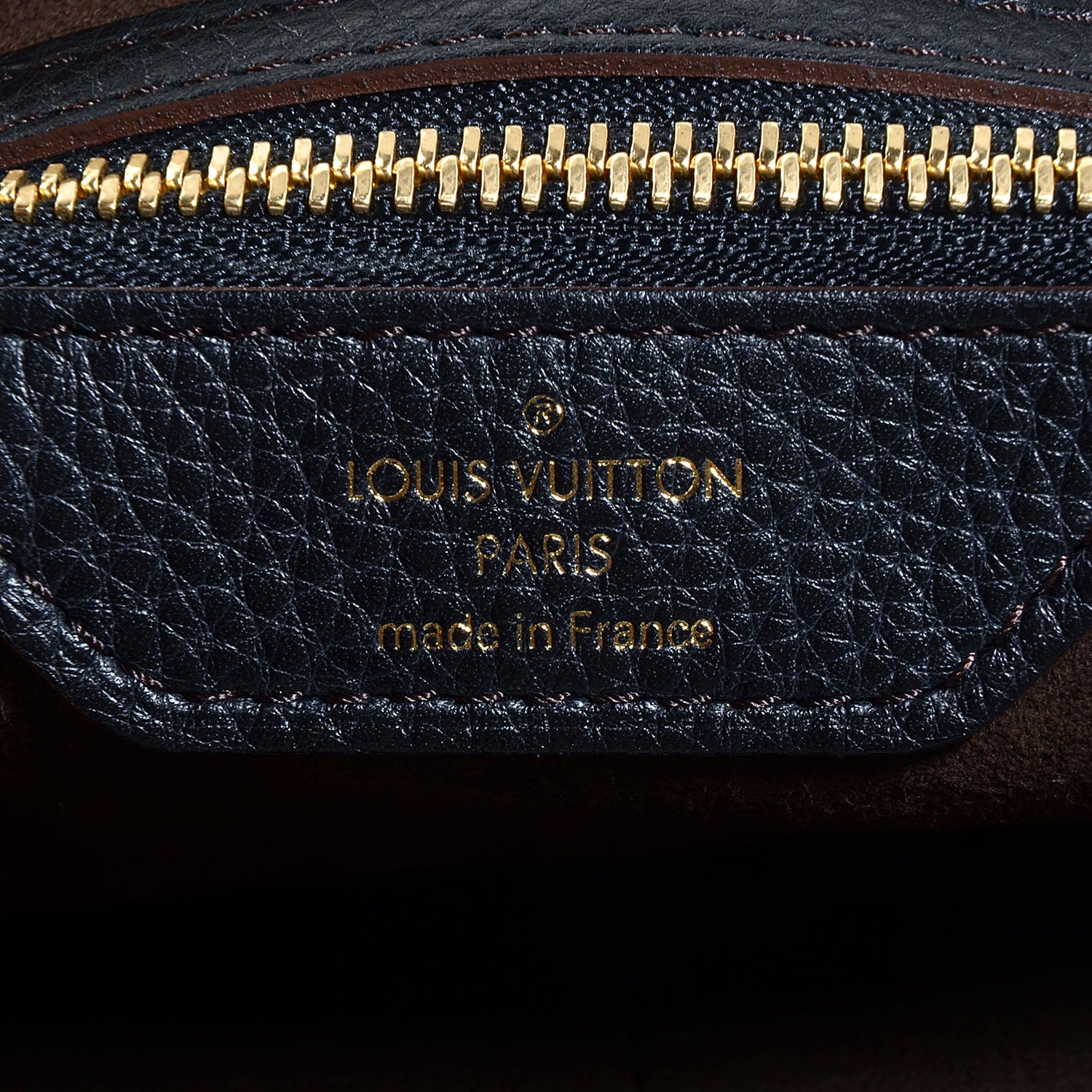 Louis Vuitton Mahina Selene MM Black 7 of 8