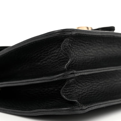 Gucci Dollar Calfskin Small Interlocking G Shoulder Bag Black 10 of 14