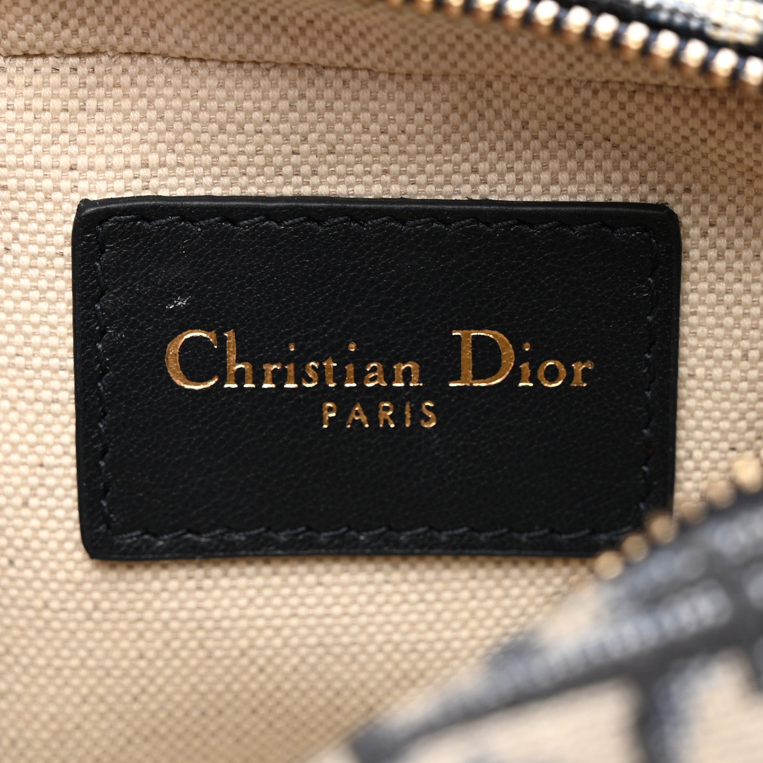Christian Dior Oblique Belt Pouch Blue 6 of 10