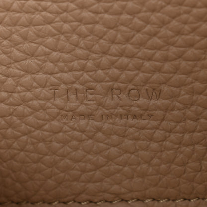 The Row Grained Calfskin Soft Margaux 10 Bag Dark Taupe 6 of 12