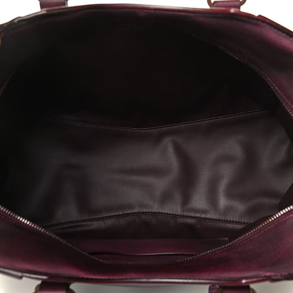 Balenciaga Used Calfskin Rust Hardware Neo Classic City Burgundy 4 of 8