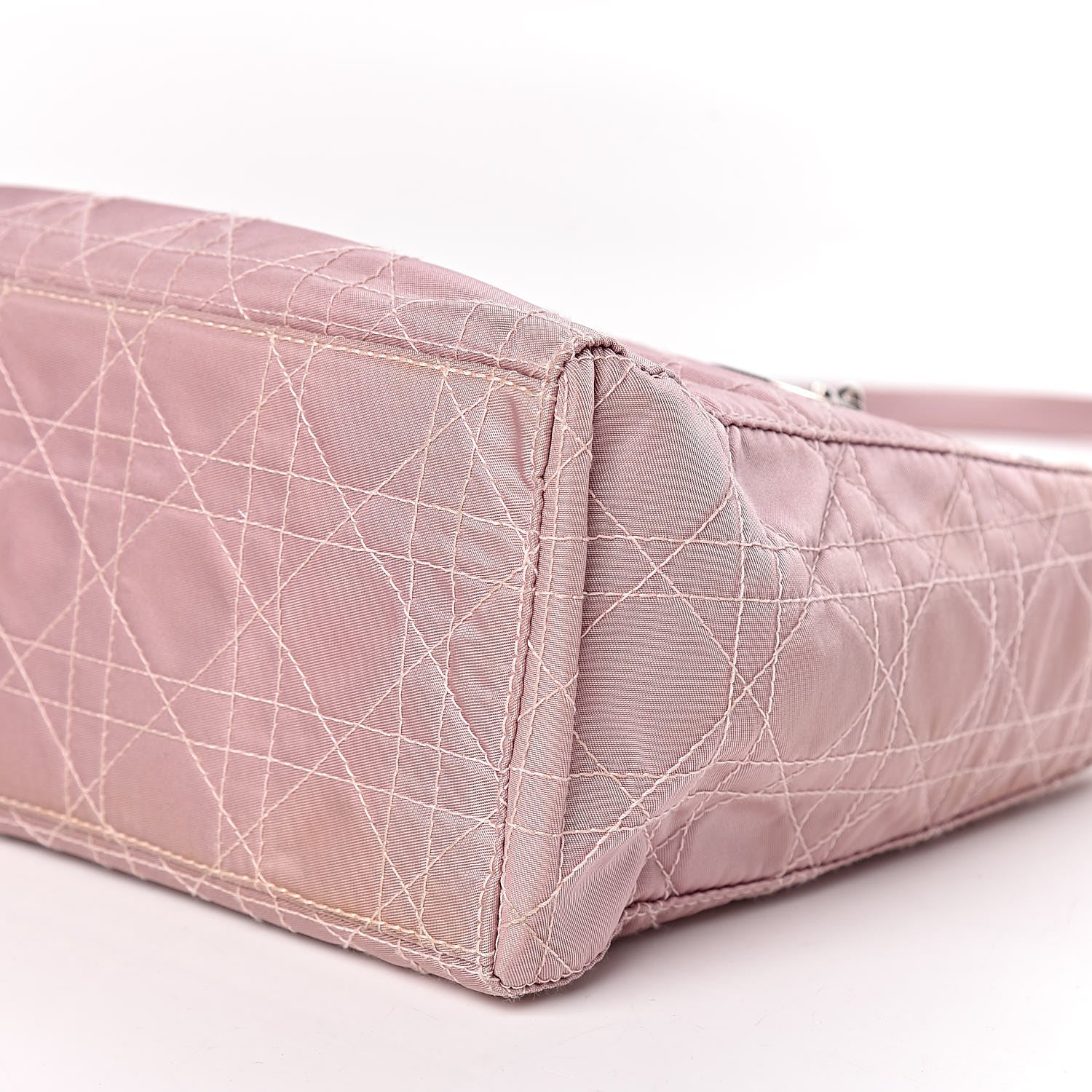 Christian Dior Satin Cannage Medium Lady Dior Pink 16 of 18
