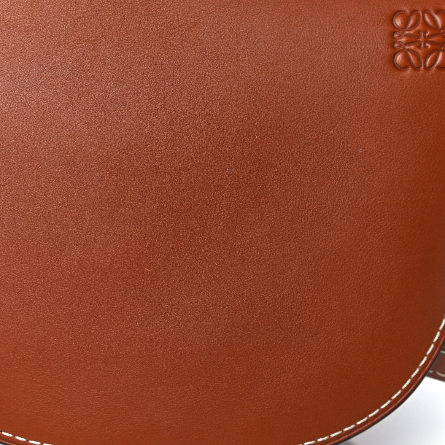 Loewe Calfskin Small Gate Crossbody Bag Rust 15 of 15