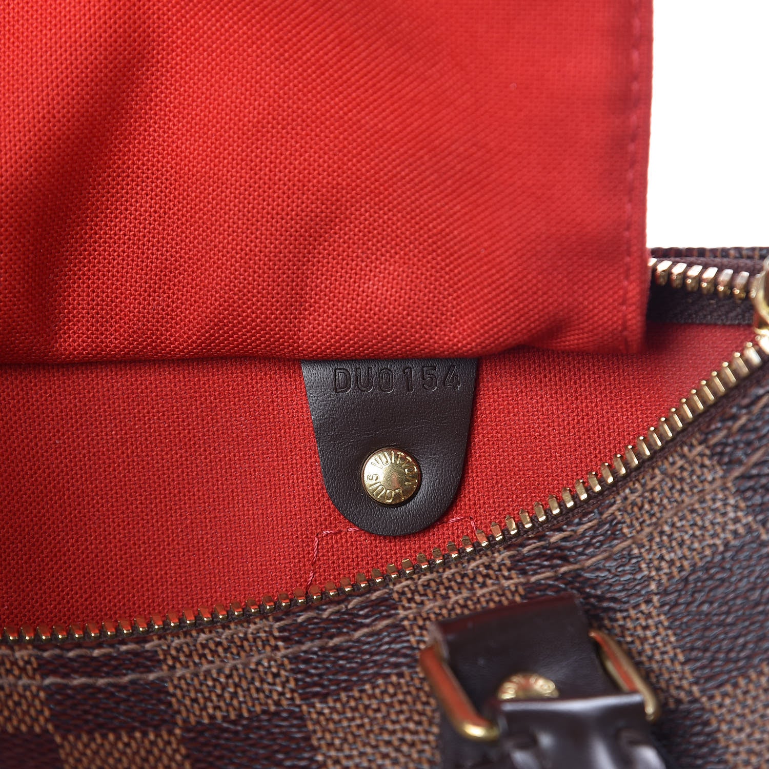 Louis Vuitton Damier Ebene Speedy Bandouliere 25 9 of 12