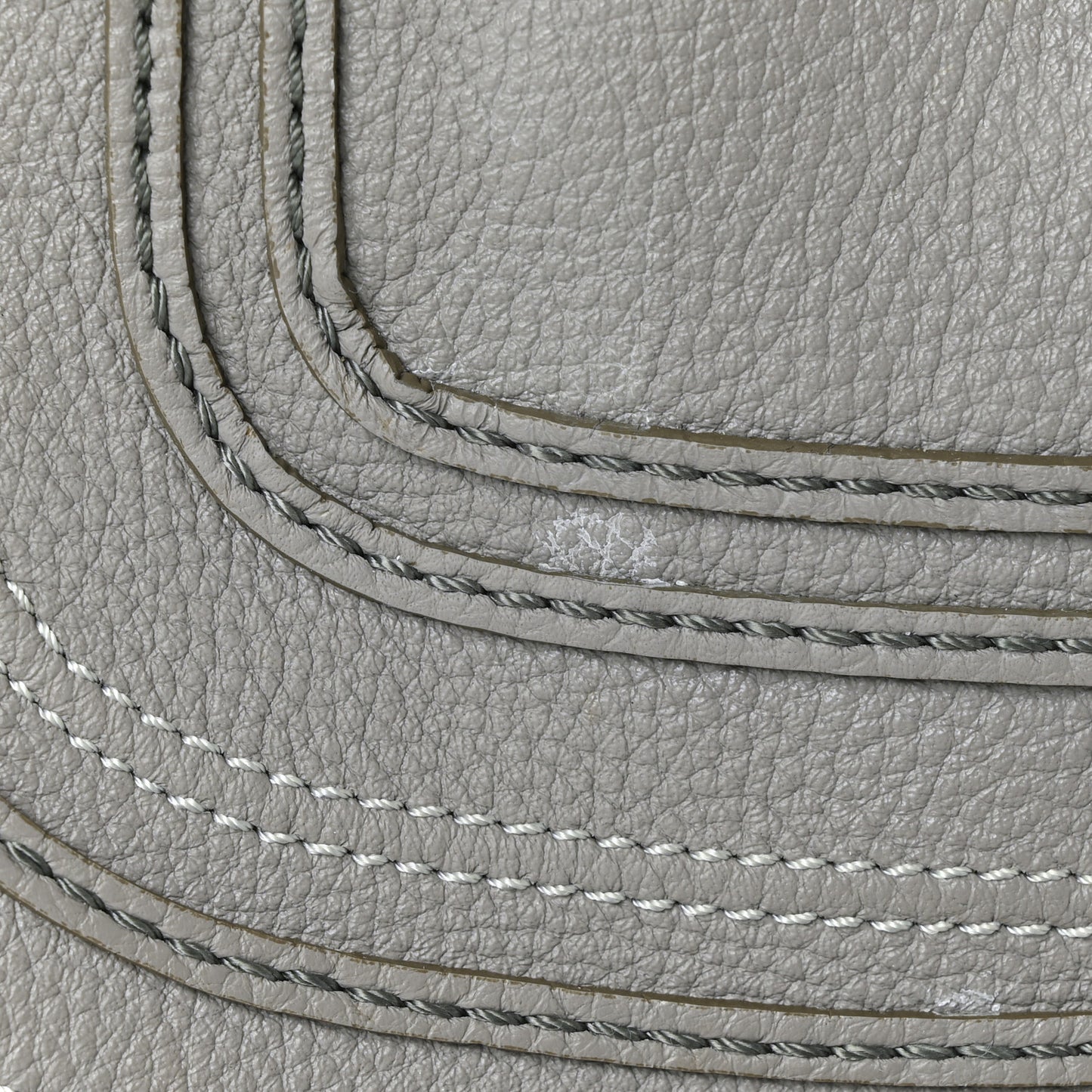 Calfskin Medium Marcie Satchel Cashmere Grey