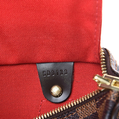Louis Vuitton Damier Ebene Speedy Bandouliere 25 7 of 12