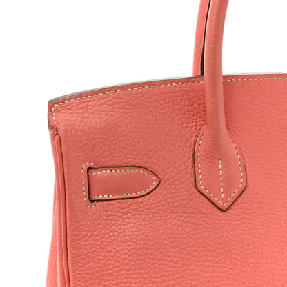 Hermes Togo BIRKIN 30 Crevette 10 of 24