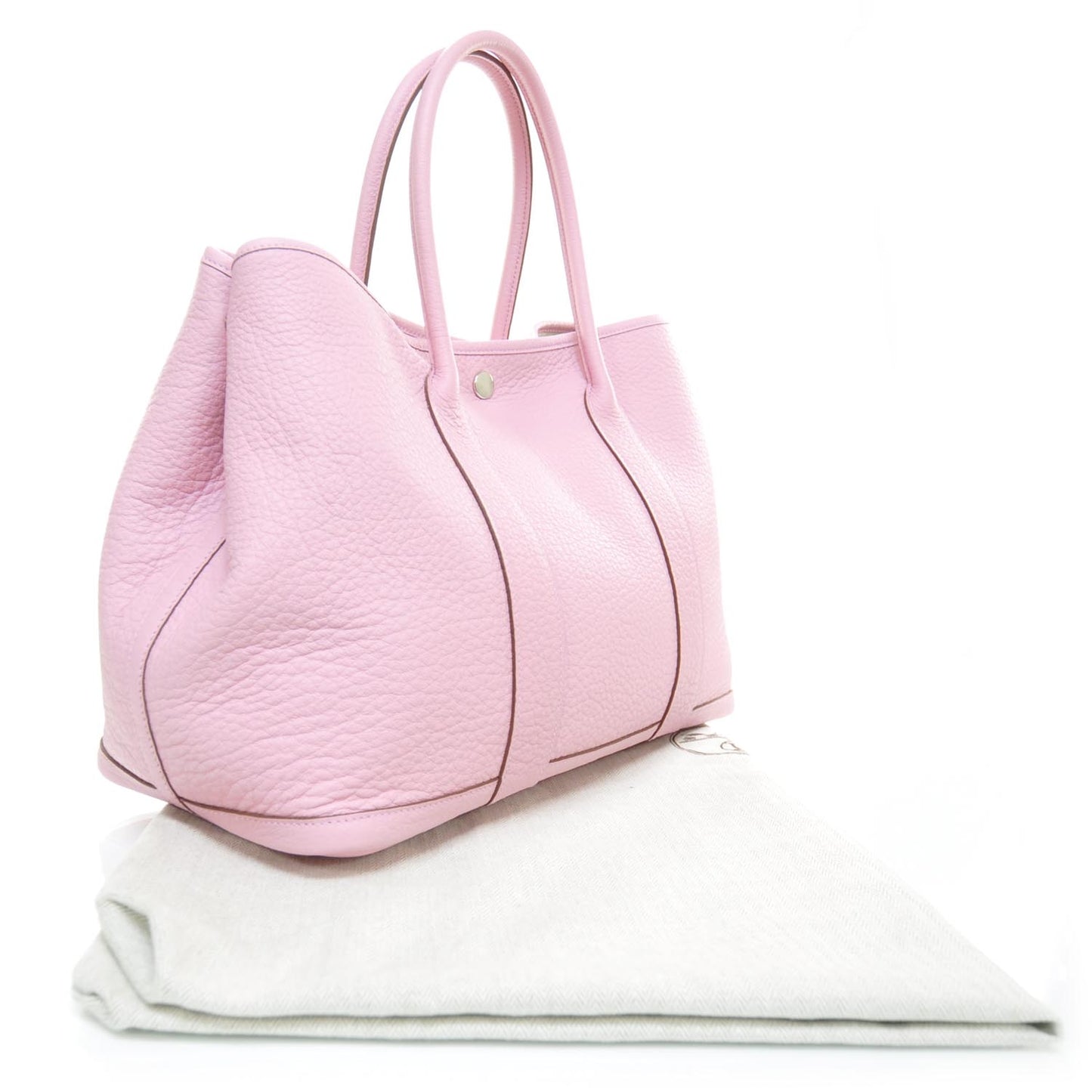 Buffalo Leather Garden Party Tote 36 5P Pink